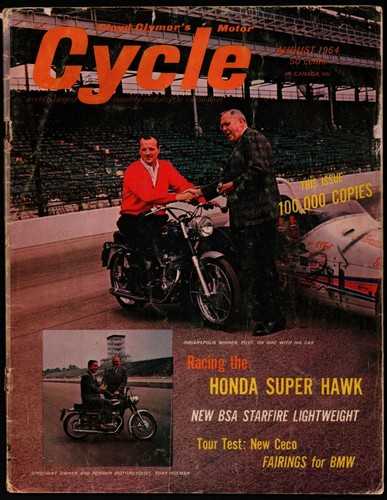 August 1964 cycle magazine - august,