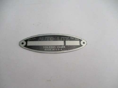 Nameplate sign car lite - nameplate,