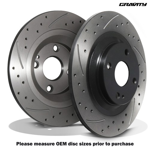 Rear drilled grooved 276mm - grooved,