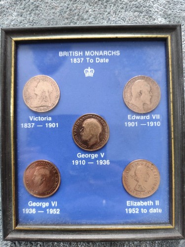 British monarchs coin - monarchs, 5