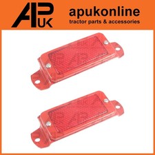 2x Rear Mudguard Relector &