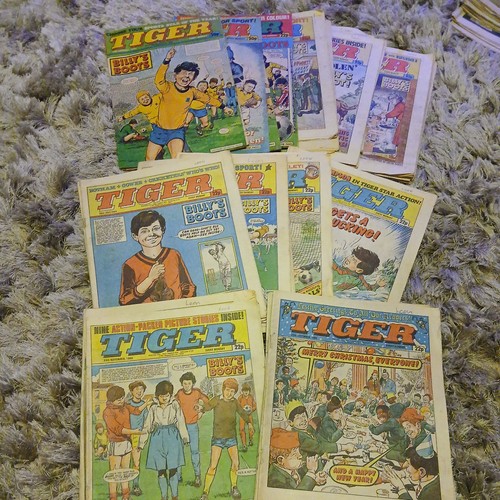 Tiger comic job - tiger, lot