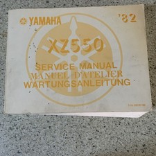 Yamaha XZ550 Service Manual 1982 Part No. 11U-28197-80