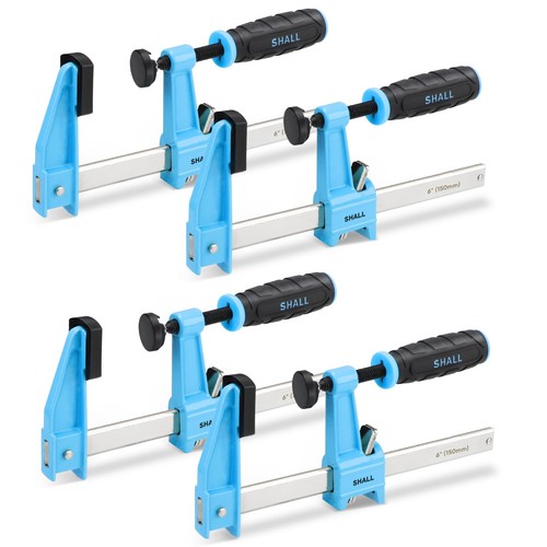 Shall inch steel bar clamps - 6-inch,