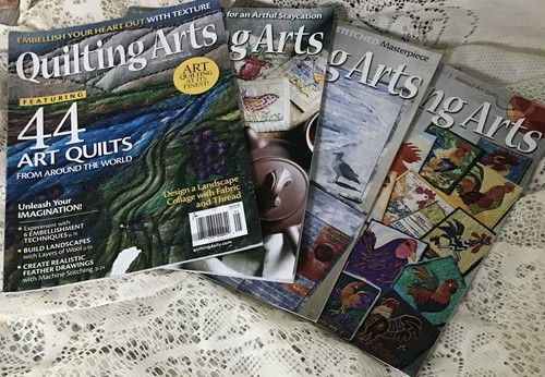 Quilting arts magazine lot - magazine,