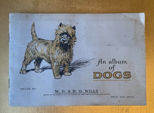 Vintage aged dogs cigarette - vintage,