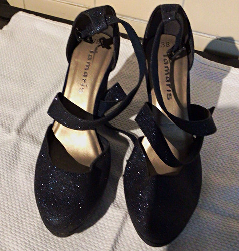 Tamaris women blue glitter - women’s,