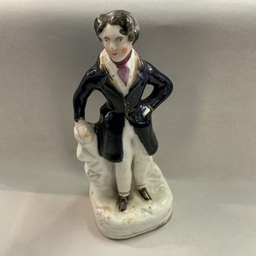 Victorian staffordshire figure - victorian,
