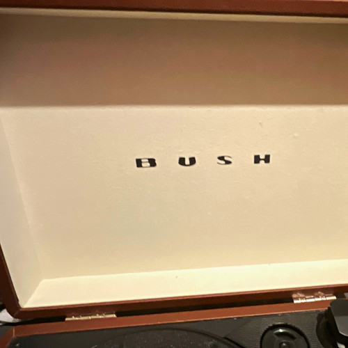 Bush brown suitcase - bush,