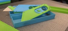 Mini Safety Box Package Parcel Letter Opener,Craft Tool, Random Colours