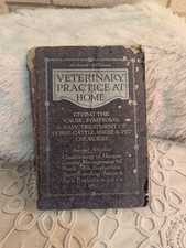 VETERINARY PRACTICE  ANTIQUE Book