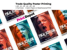 Custom Poster Printing A0 A1