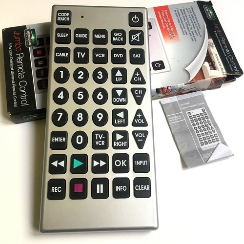 Jumbo universal remote control - remote,