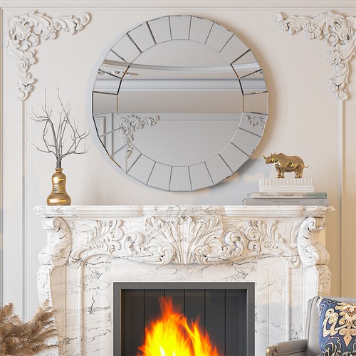 Large round decorative wall - round,