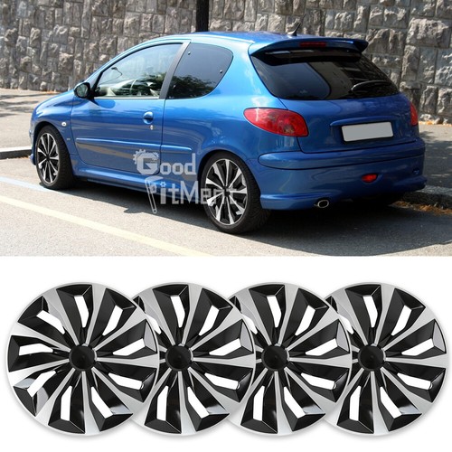 Wheel hubcaps trim covers - 15",