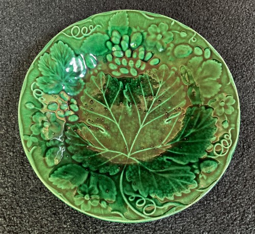 Vintage green leaf - green, design