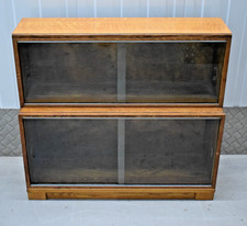 Vintage Oak Barrister Bookcase