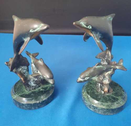 Vintage brass figurines - vintage,
