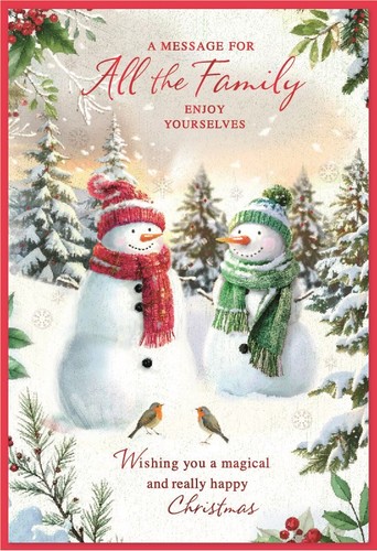 All the family christmas - to,
