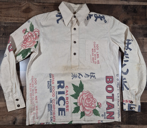 Vintage calrose rice sack - vintage,