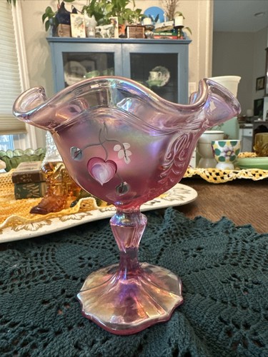 Fenton hand painted carnival - fenton,