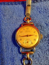 VINTAGE BUREN LADIES GRAND PRIX WRISTWATCH IN GOOD WORKING CONDITION.