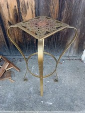 Antique HEAVY Plant Stand 20"