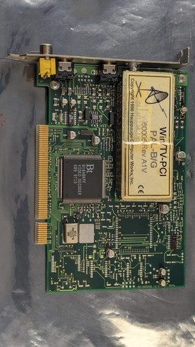 Win pci pal 60005 rev - win/tv-pci,