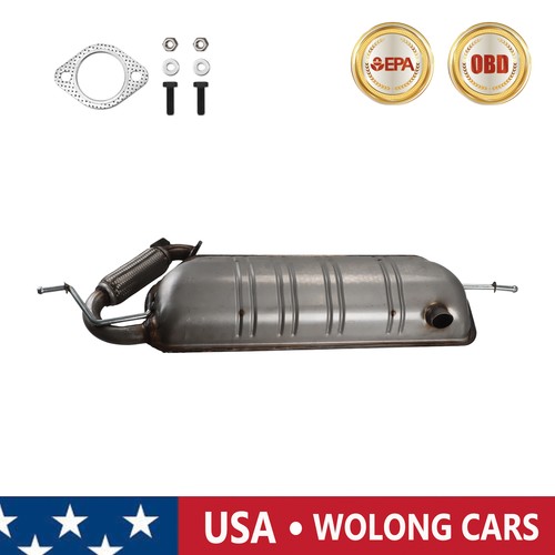 Stainless steel rear muffler - stainless,