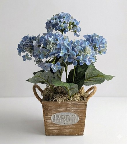 Artificial hydrangea plant - plant, in