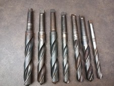 7 x large imperial morse taper drill bits