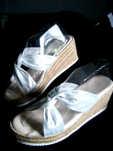 Soft glittery fabric - , wedge