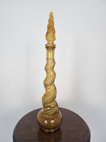 1960 amber glass - 17’’,
