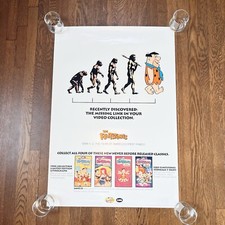 VTG Flintstones Poster