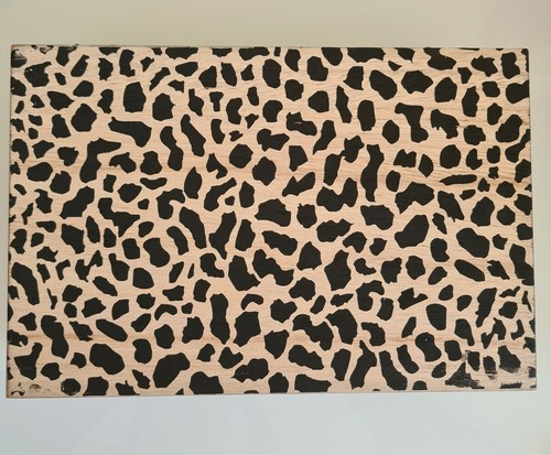 Animal print wooden tea box - tea,