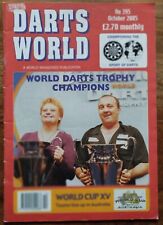 DARTS WORLD MAGAZINE - Issue 395. October 2005.