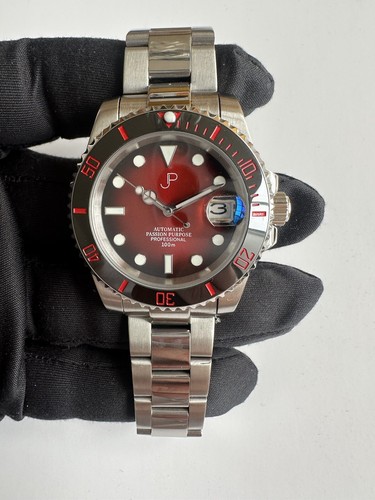 Seiko nh35 custom wine red - custom,,