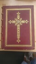 1893 Missale Romanum Scarce Edition Catholic Mass Roman Missal