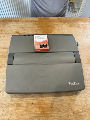 Sharp font writer 750 word - fw-750,