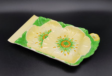 Vintage Carlton Ware Buttercup Butter Dish Ceramic Glossy Rectangular