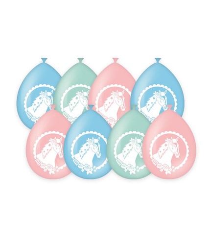 Horses latex balloons - horses,