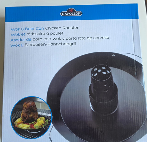 Napoleon wok beer can - wok,