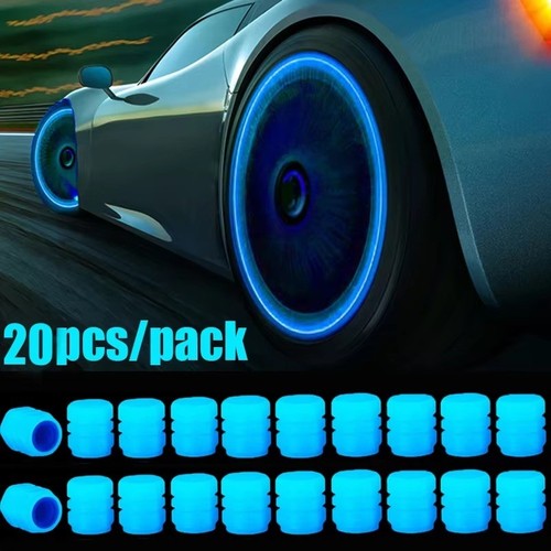 Tyre valve caps luminous car - caps,