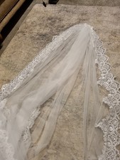 Sequins Lace Wedding Veil 3.5M