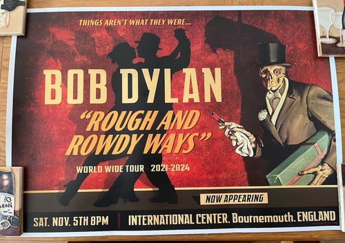 Bob dylan poster bournemouth - bob,