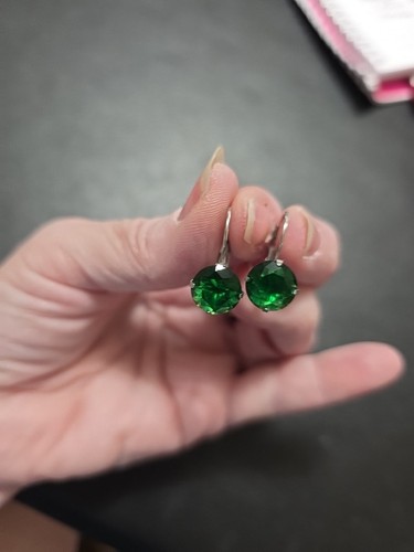 Vintage emerald crystal - vintage,