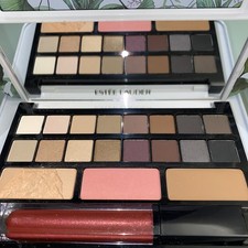 Estée Lauder Pure Colour Envy SCULPTING Eyeshadow  & Blush Palette With LIPGLOSS