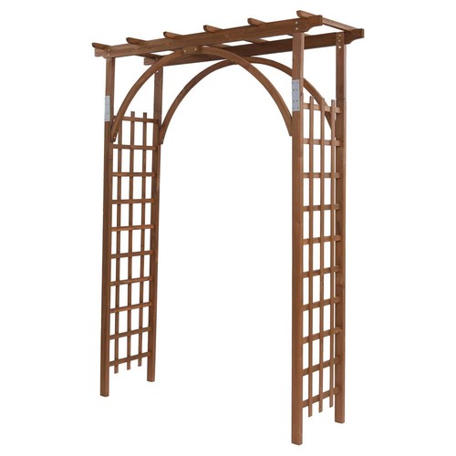 8ft wooden garden arbor arches - 8ft,