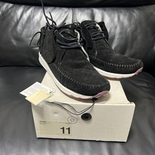 Visvim FBT Neon Black Suede