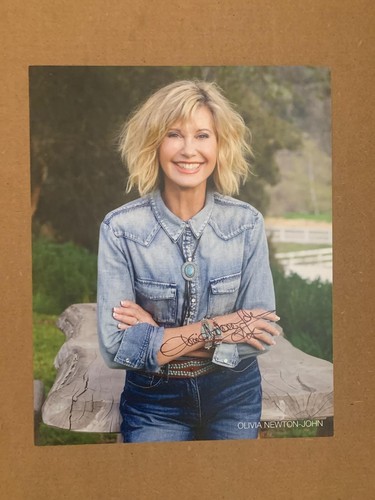 Olivia newton john hand - hand, signed